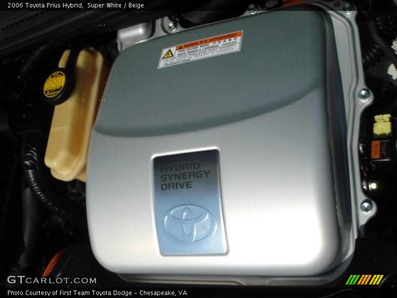 Super White / Beige 2006 Toyota Prius Hybrid