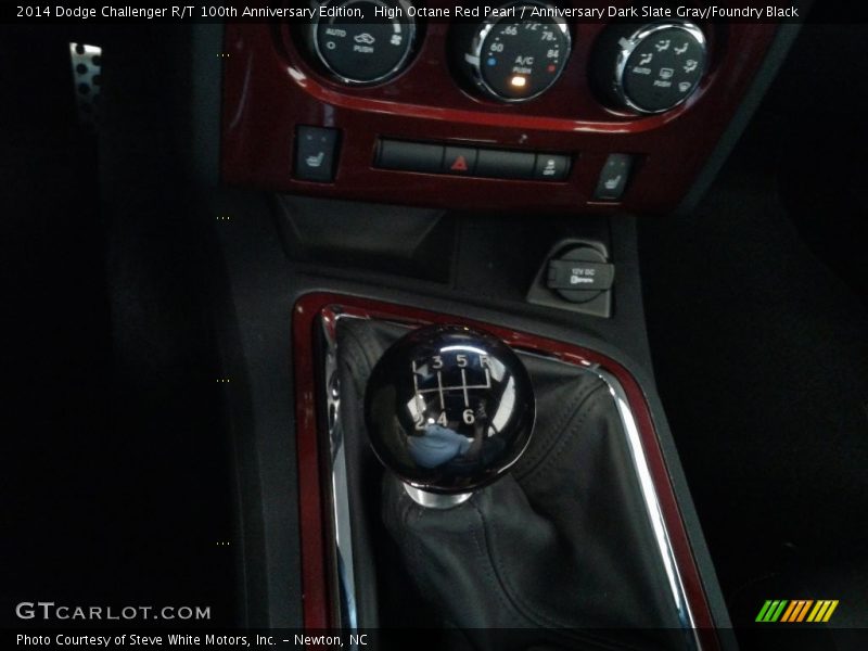 High Octane Red Pearl / Anniversary Dark Slate Gray/Foundry Black 2014 Dodge Challenger R/T 100th Anniversary Edition