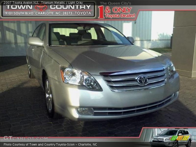 Titanium Metallic / Light Gray 2007 Toyota Avalon XLS