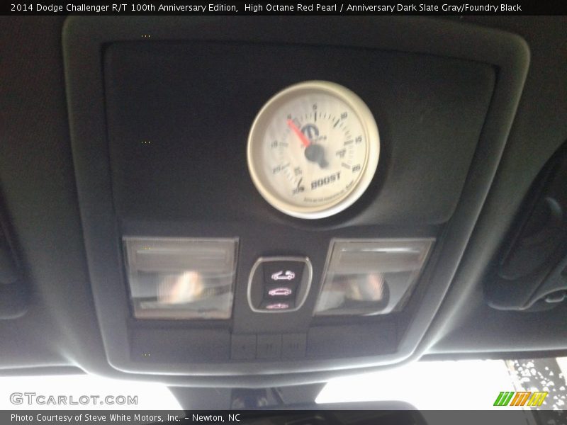 High Octane Red Pearl / Anniversary Dark Slate Gray/Foundry Black 2014 Dodge Challenger R/T 100th Anniversary Edition