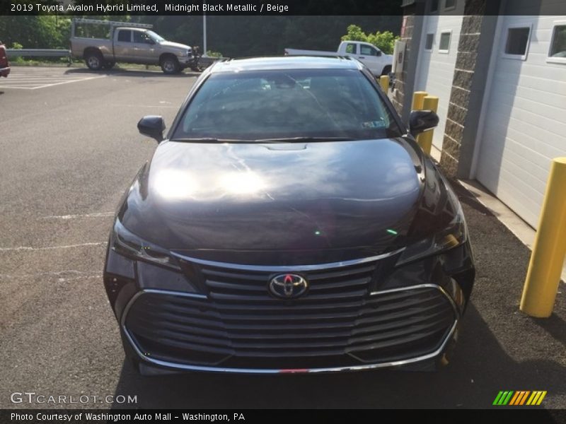 Midnight Black Metallic / Beige 2019 Toyota Avalon Hybrid Limited