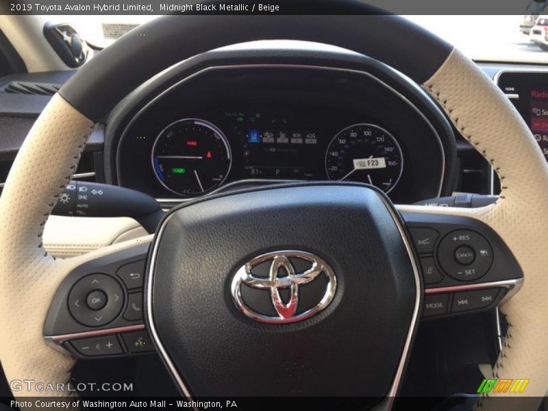  2019 Avalon Hybrid Limited Steering Wheel