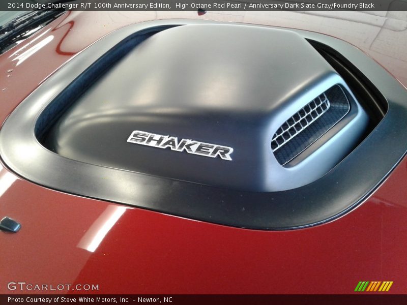 High Octane Red Pearl / Anniversary Dark Slate Gray/Foundry Black 2014 Dodge Challenger R/T 100th Anniversary Edition