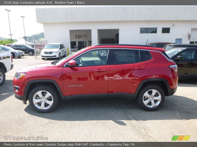 Redline Pearl / Black 2018 Jeep Compass Latitude 4x4