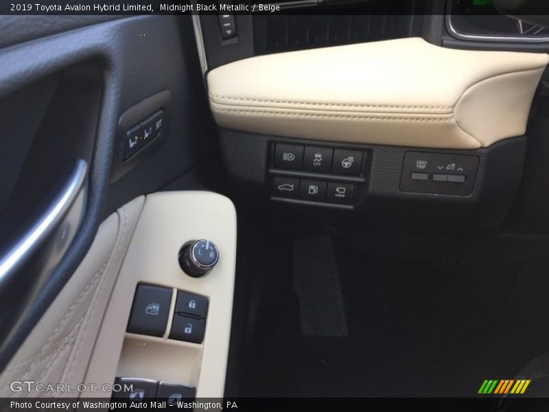 Controls of 2019 Avalon Hybrid Limited