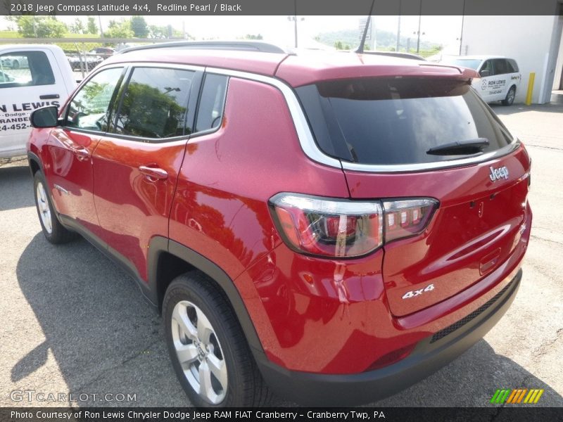 Redline Pearl / Black 2018 Jeep Compass Latitude 4x4