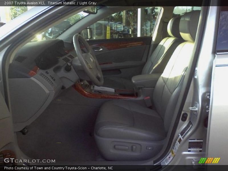 Titanium Metallic / Light Gray 2007 Toyota Avalon XLS