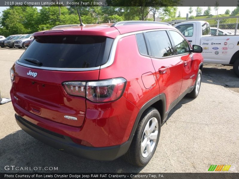 Redline Pearl / Black 2018 Jeep Compass Latitude 4x4