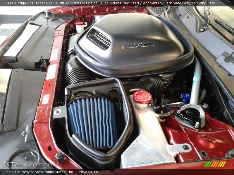 High Octane Red Pearl / Anniversary Dark Slate Gray/Foundry Black 2014 Dodge Challenger R/T 100th Anniversary Edition