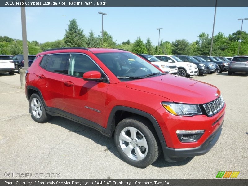 Redline Pearl / Black 2018 Jeep Compass Latitude 4x4