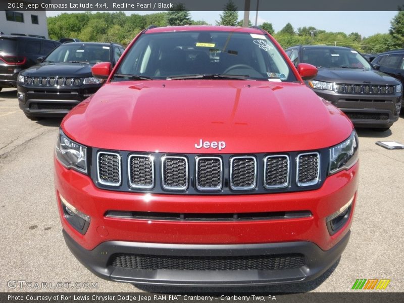 Redline Pearl / Black 2018 Jeep Compass Latitude 4x4