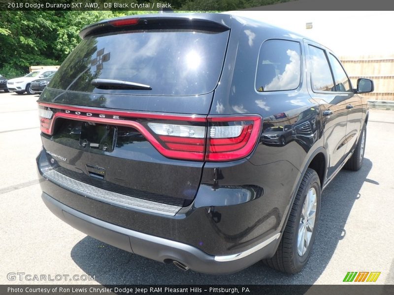 DB Black Crystal / Black 2018 Dodge Durango SXT AWD