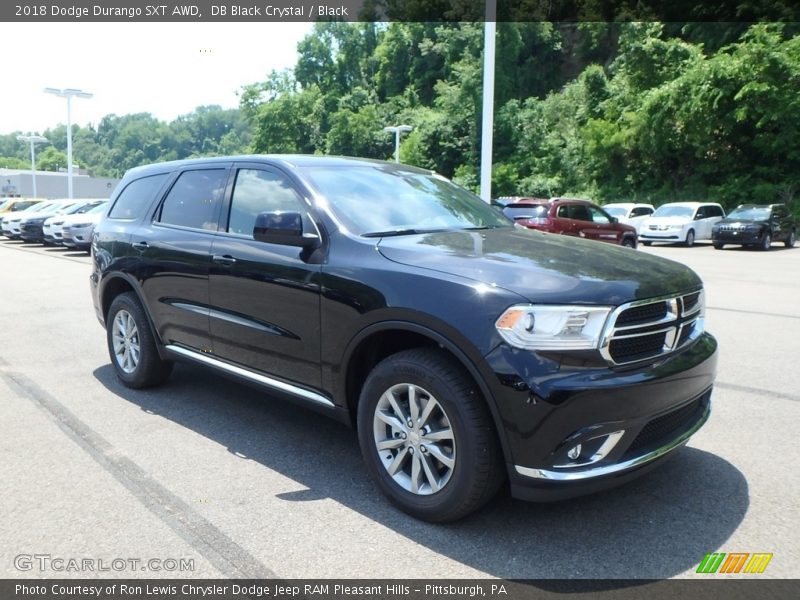 DB Black Crystal / Black 2018 Dodge Durango SXT AWD
