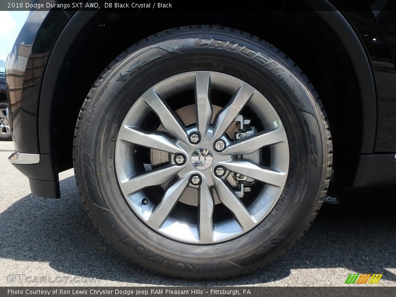 DB Black Crystal / Black 2018 Dodge Durango SXT AWD