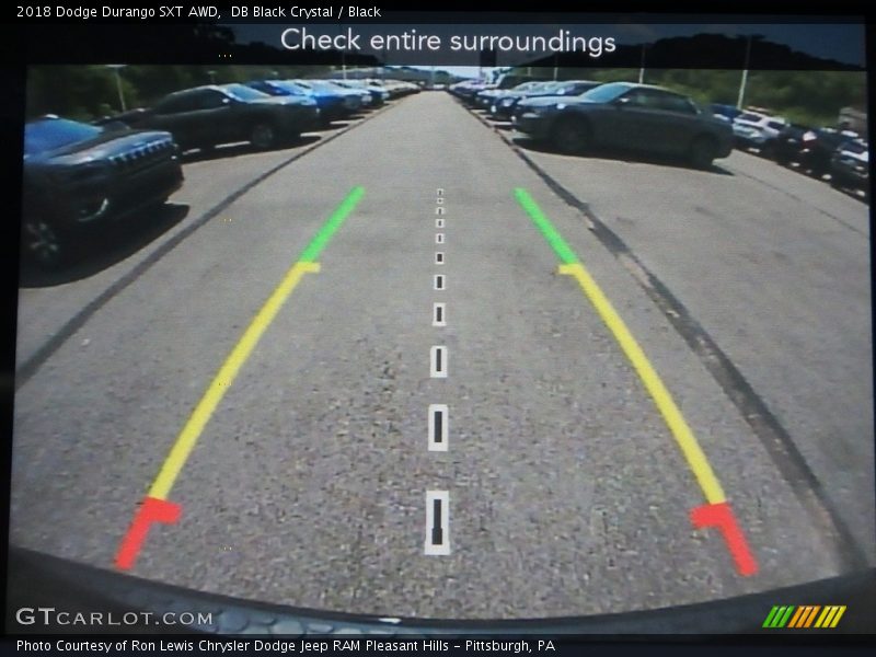 DB Black Crystal / Black 2018 Dodge Durango SXT AWD