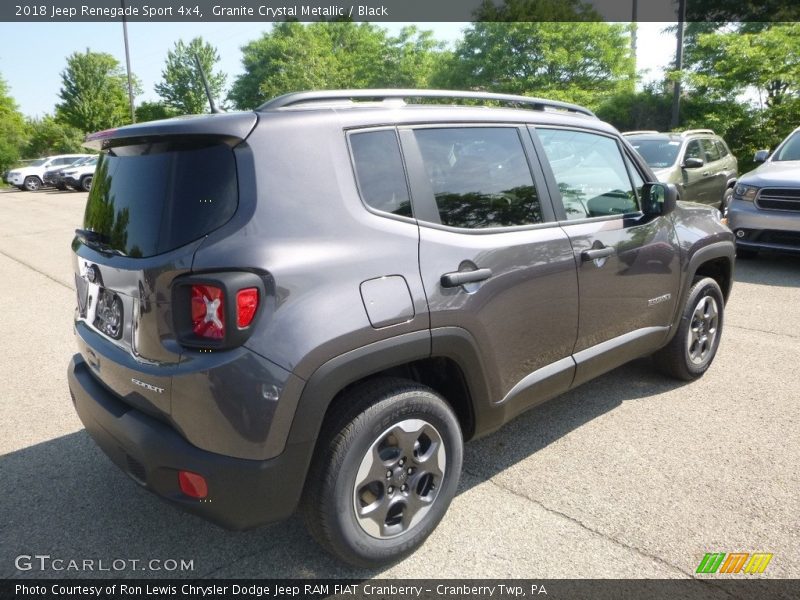 Granite Crystal Metallic / Black 2018 Jeep Renegade Sport 4x4
