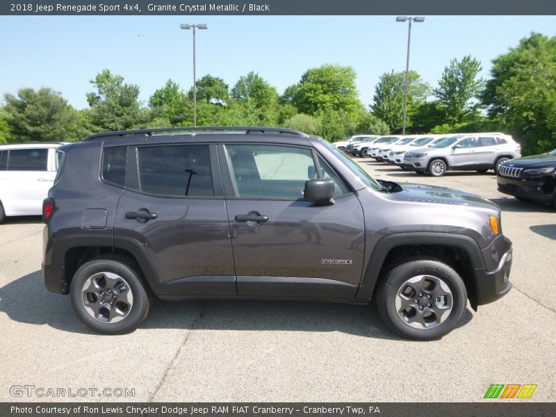 Granite Crystal Metallic / Black 2018 Jeep Renegade Sport 4x4