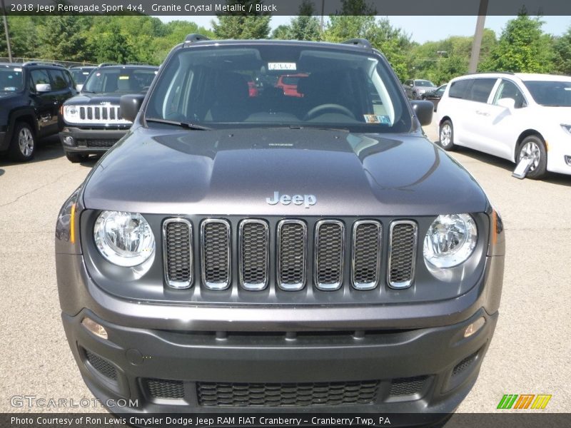 Granite Crystal Metallic / Black 2018 Jeep Renegade Sport 4x4