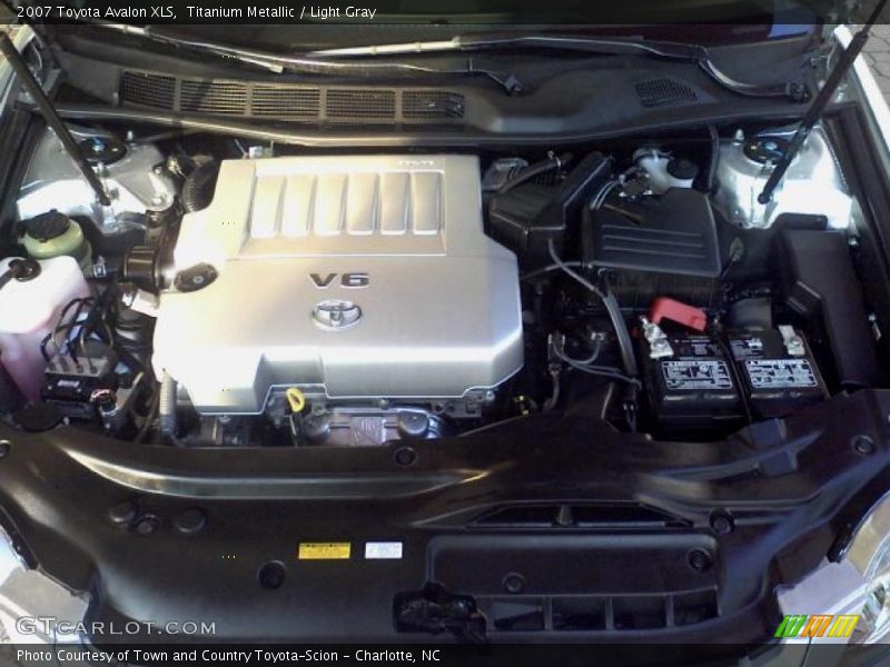 Titanium Metallic / Light Gray 2007 Toyota Avalon XLS