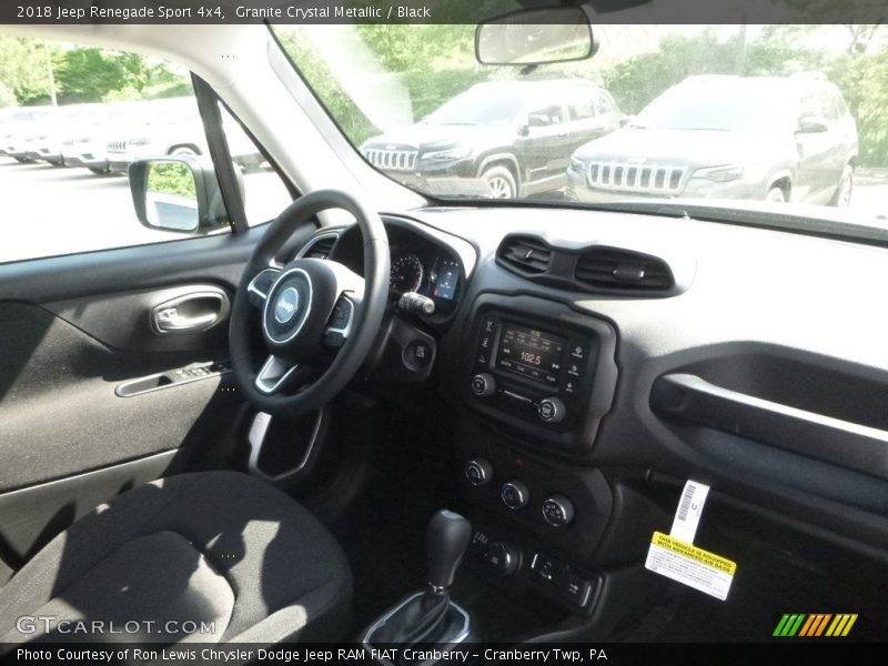 Granite Crystal Metallic / Black 2018 Jeep Renegade Sport 4x4