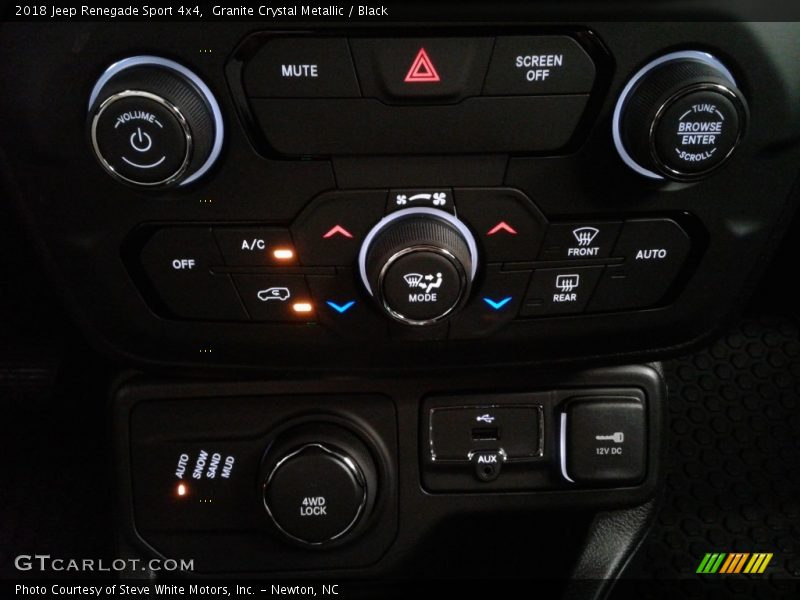 Granite Crystal Metallic / Black 2018 Jeep Renegade Sport 4x4