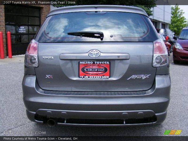 Phantom Gray Pearl / Stone 2007 Toyota Matrix XR
