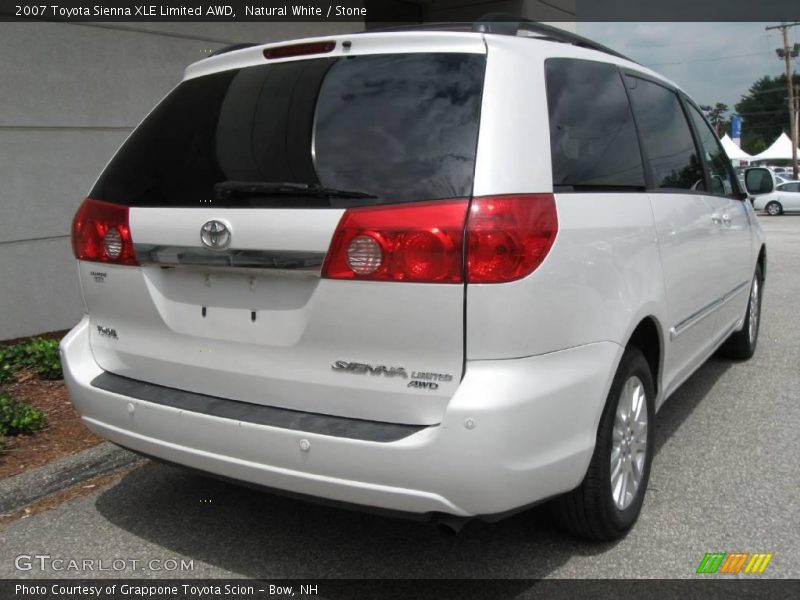 Natural White / Stone 2007 Toyota Sienna XLE Limited AWD