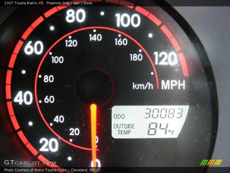Phantom Gray Pearl / Stone 2007 Toyota Matrix XR