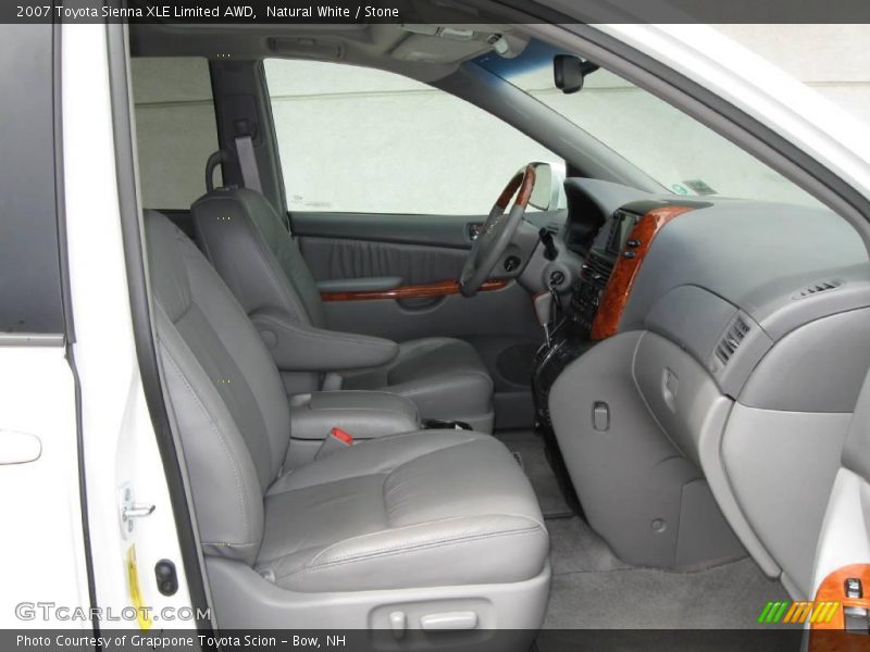 Natural White / Stone 2007 Toyota Sienna XLE Limited AWD