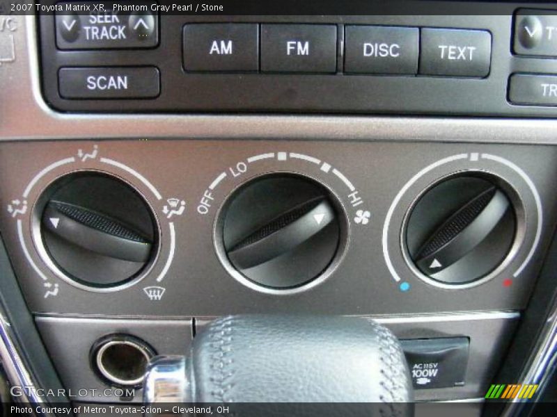 Phantom Gray Pearl / Stone 2007 Toyota Matrix XR