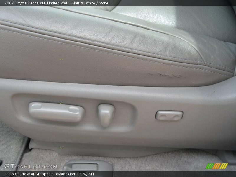 Natural White / Stone 2007 Toyota Sienna XLE Limited AWD