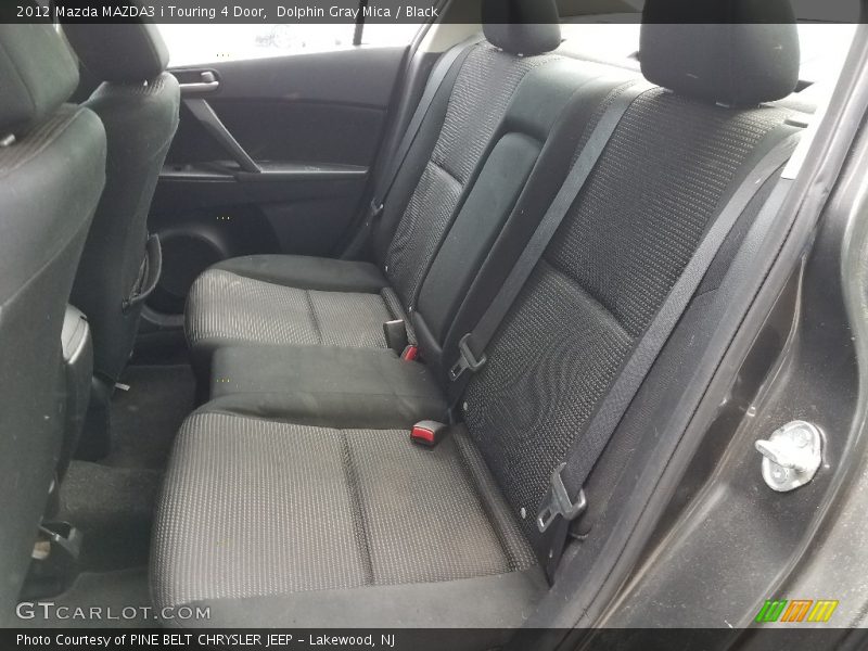 Dolphin Gray Mica / Black 2012 Mazda MAZDA3 i Touring 4 Door