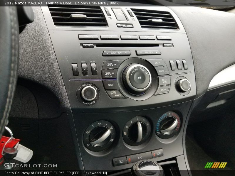 Dolphin Gray Mica / Black 2012 Mazda MAZDA3 i Touring 4 Door