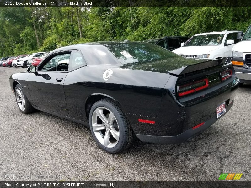 Pitch Black / Black 2018 Dodge Challenger R/T