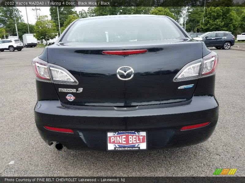 Black Mica / Black 2012 Mazda MAZDA3 i Touring 4 Door