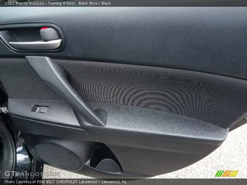 Black Mica / Black 2012 Mazda MAZDA3 i Touring 4 Door