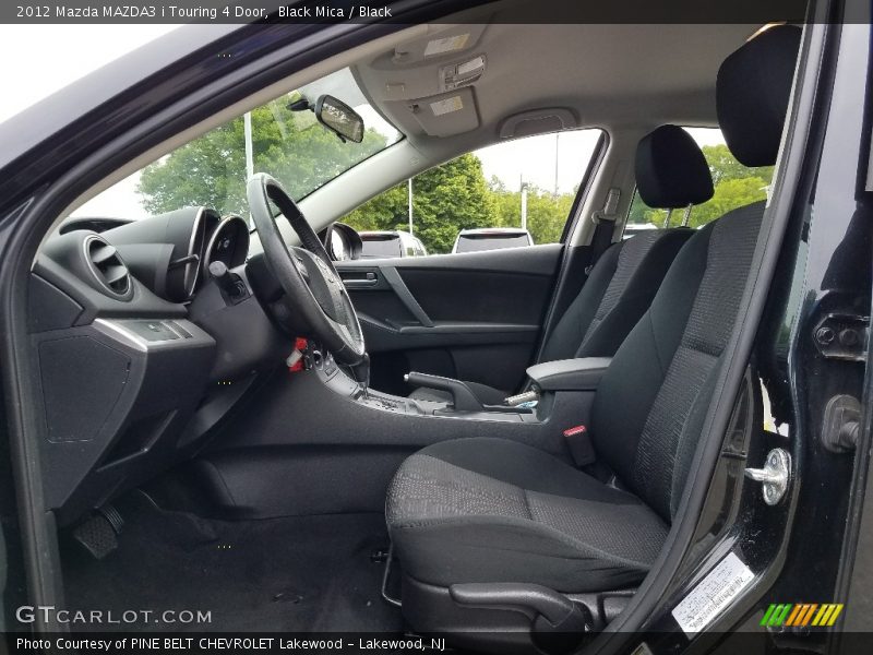 Black Mica / Black 2012 Mazda MAZDA3 i Touring 4 Door