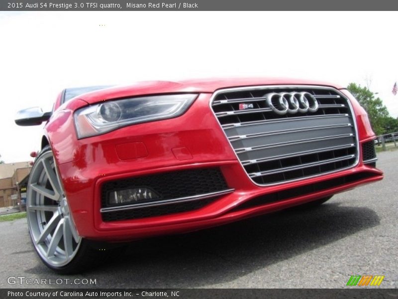 Misano Red Pearl / Black 2015 Audi S4 Prestige 3.0 TFSI quattro