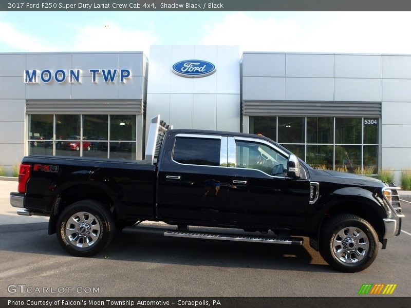 Shadow Black / Black 2017 Ford F250 Super Duty Lariat Crew Cab 4x4