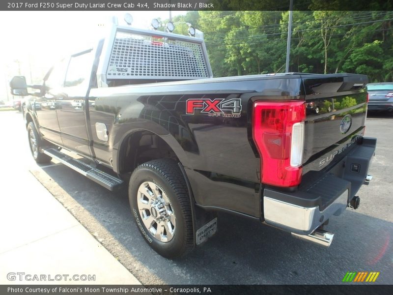 Shadow Black / Black 2017 Ford F250 Super Duty Lariat Crew Cab 4x4