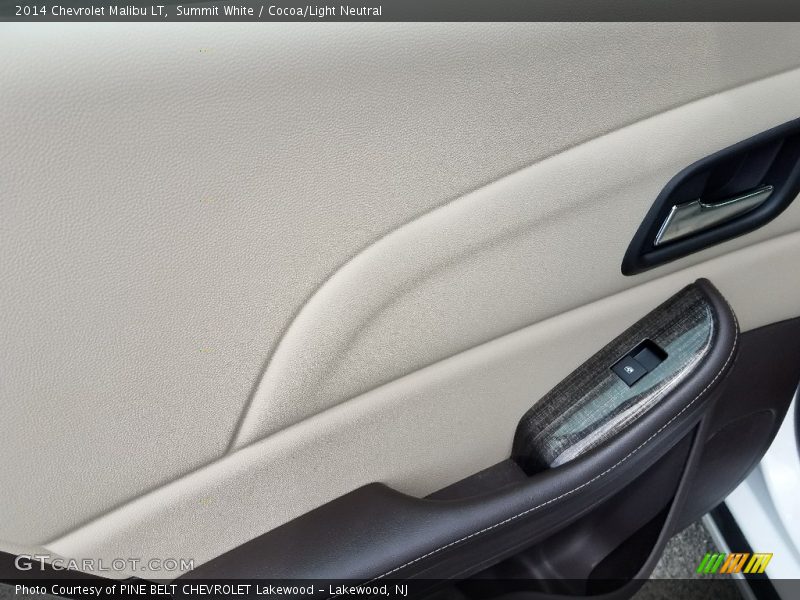 Summit White / Cocoa/Light Neutral 2014 Chevrolet Malibu LT