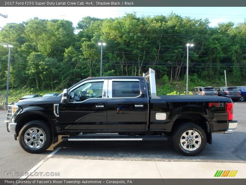 Shadow Black / Black 2017 Ford F250 Super Duty Lariat Crew Cab 4x4