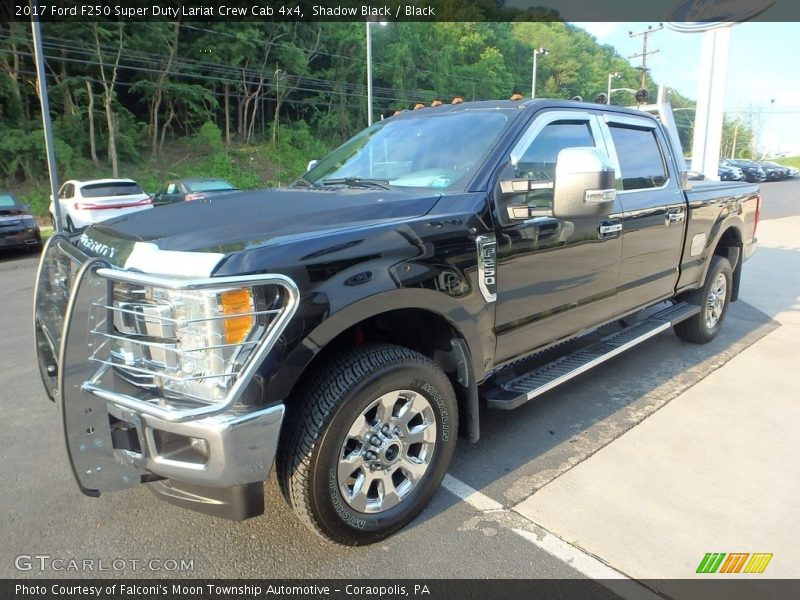 Shadow Black / Black 2017 Ford F250 Super Duty Lariat Crew Cab 4x4