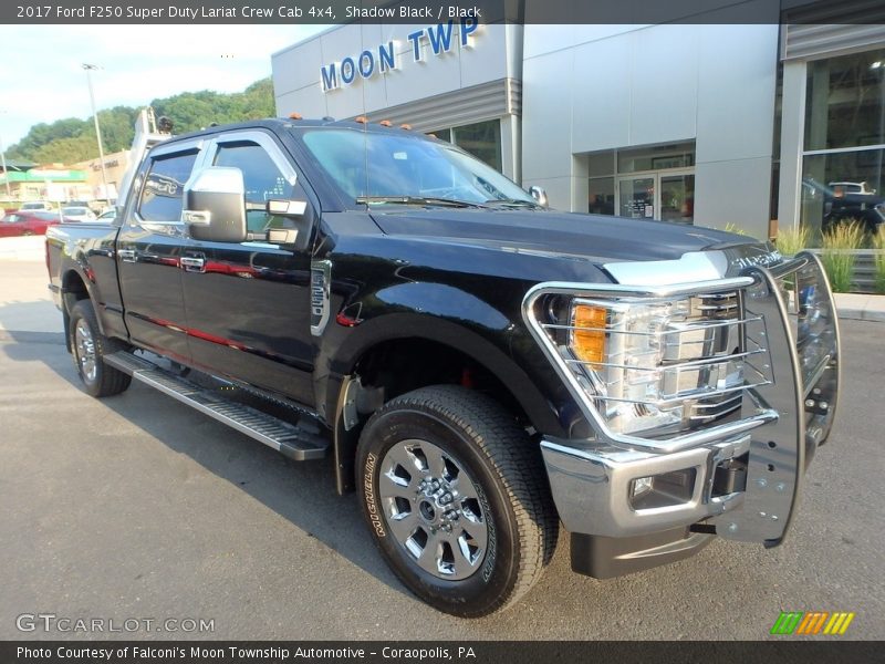 Shadow Black / Black 2017 Ford F250 Super Duty Lariat Crew Cab 4x4