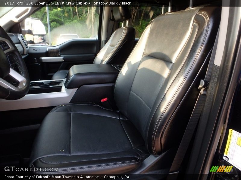 Shadow Black / Black 2017 Ford F250 Super Duty Lariat Crew Cab 4x4