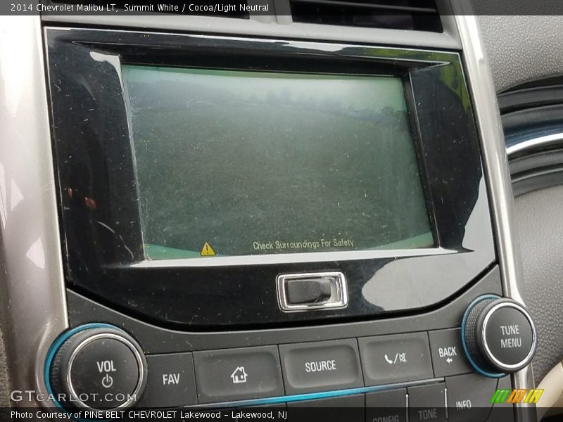 Summit White / Cocoa/Light Neutral 2014 Chevrolet Malibu LT