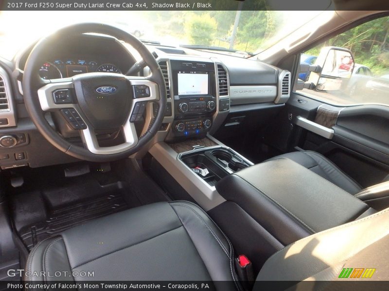 Shadow Black / Black 2017 Ford F250 Super Duty Lariat Crew Cab 4x4