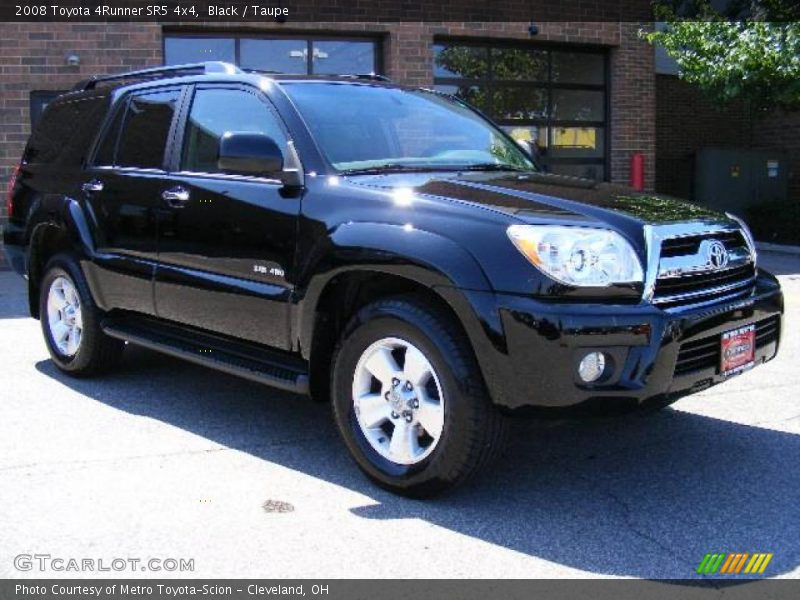 Black / Taupe 2008 Toyota 4Runner SR5 4x4