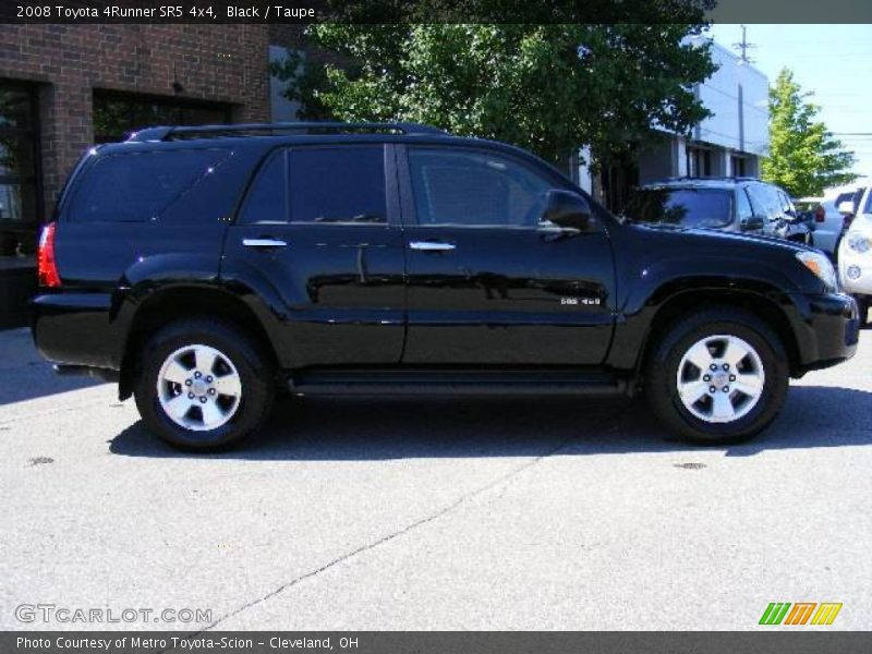 Black / Taupe 2008 Toyota 4Runner SR5 4x4