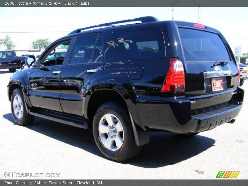 Black / Taupe 2008 Toyota 4Runner SR5 4x4